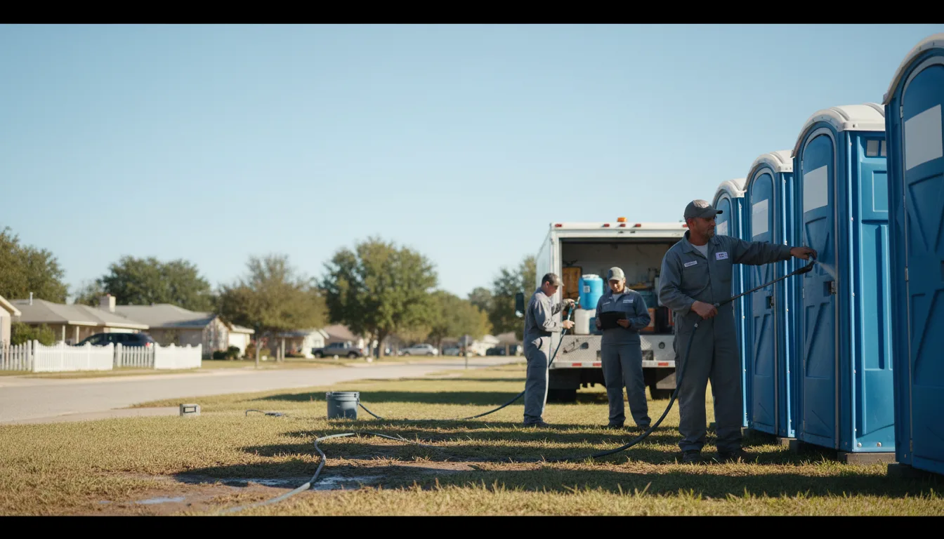 Long-Term Portable Toilet Rental in Northwood, ND near me